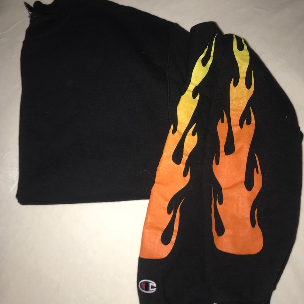 Kylie Jenner Flames Pullover
